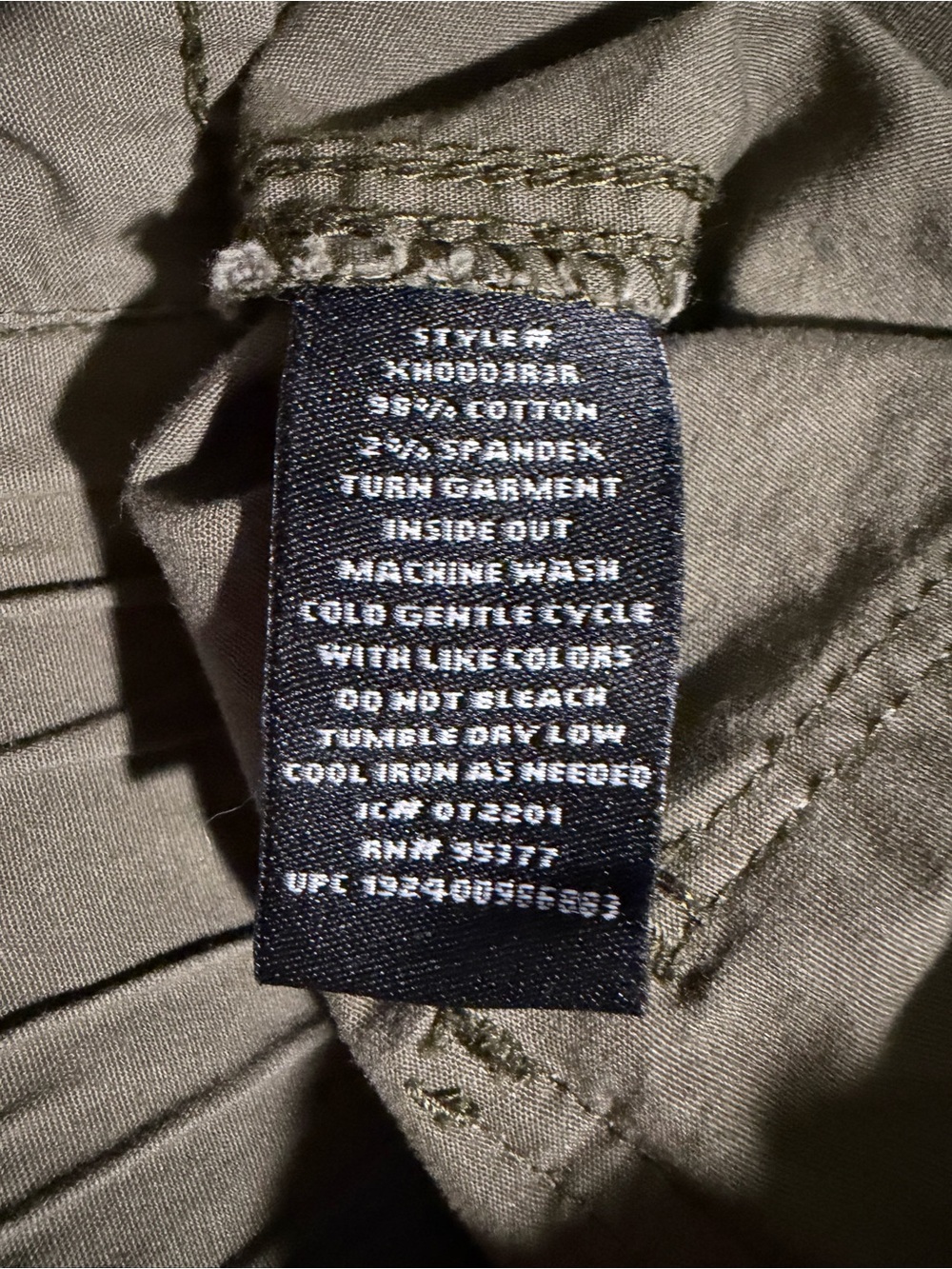 Social Standard by Sanctuary Olive Green Cargo Shorts - Picture 9 of 9